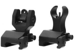 TacFire Same Plane Flip-Up Iron Sights