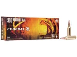 Federal Fusion Rifle Ammunition .300 WSM 165 gr BTSP 3080 fps - 20/ct