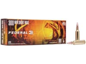 Federal Fusion Rifle Ammunition .300 WSM 180 gr BTSP 2960 fps - 20/ct