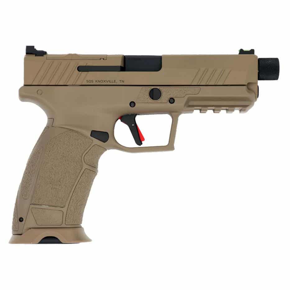 Tisas PX-9 Gen 3 Duty-TH FDE Semi Auto Pistol 9mm Handgun 18rd & 20rd Magazines (2) 4.69" Barrel FDE - Tisas Arms Corp