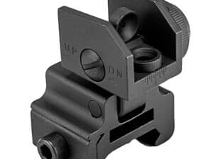 AR15 FLIP UP REAR SIGHT