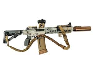 Shield Arms Mountain Partisan Sling Montana Mud with Kevlar Loops