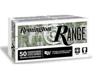 Remington Range Handgun Ammunition .45 Auto 230gr FMJ 830 fps 50/ct