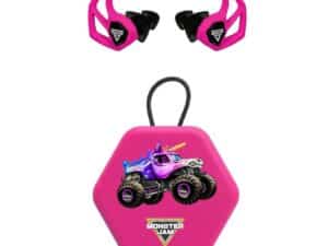 Axil Monster Jam X30i Ear Plugs 15dB or 19dB Sparkle Smash Pink