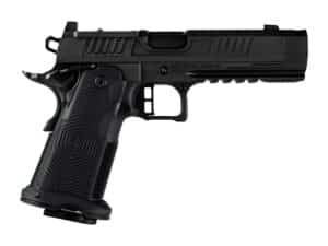 Alpha Foxtrot AF1911-Romulus Handgun 9mm Luger 20rd Magazines(5) 4.25" Compensated Threaded Barrel Black MOS Cut