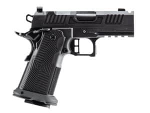 Alpha Foxtrot AF1911-ROMULUS 9MM 17 and 20 Rd Magazines (1 Each) 3.5" Ported Barrel DLC Black MOS Optic Cut