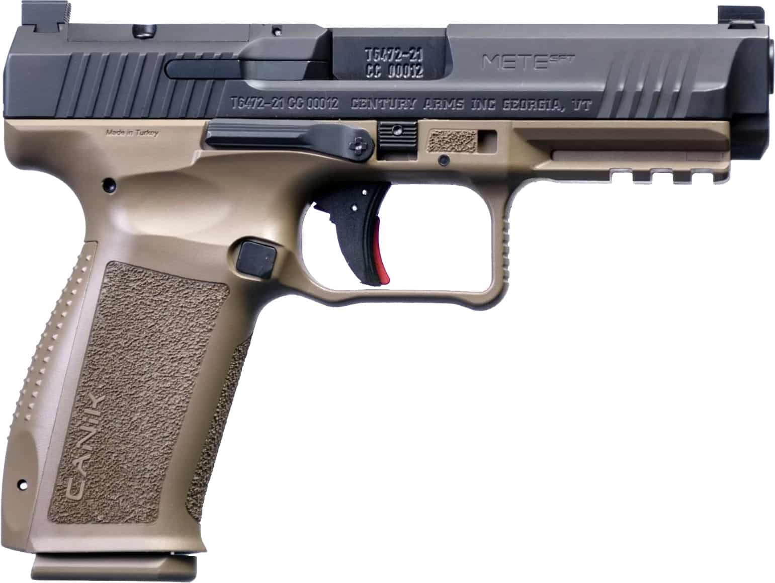 CAN METE SFT 9MM 10R BLK/FDE
