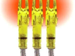 LUMENOK LIGHTED NOCK - SIGNATURE SERIES HD ORANGE 3PK