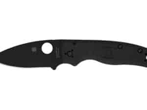 SPYDERCO SHAMAN LW 3.58" BLK PLAIN
