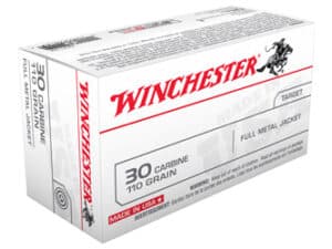 WIN USA 30 CARB 110GR FMJ 50/500