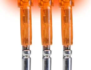 LUMENOK LIGHTED NOCK - X-SERIES HD ORANGE 3PK