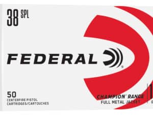FDR 38SP 130GR RANGE FMJ 50RD