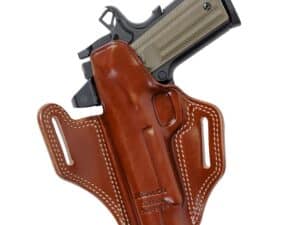 Galco Combat Master 2.0 Belt Holster for Glock 43/43x With or Without Red Dot Tan RH