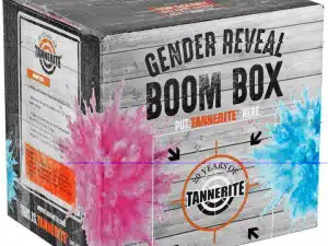 Tannerite Pink Gender Reveal Boom Box Exploding Target Kit ? 1 lb Rifle