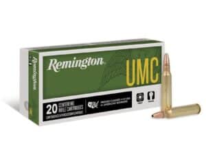Remington UMC Rifle Ammunition .223 Rem 50 gr JHP 3425 fps 20/ct