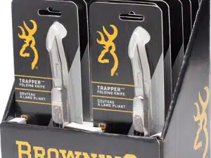 BROWNING KNIFE TRAPPER COUNTER - DISPLAY 12 KNIVES