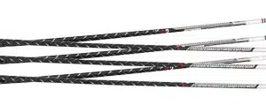 EASTON ARROW FMJ 5MM 340 - W/ 2" BLAZER VANES 6-PACK