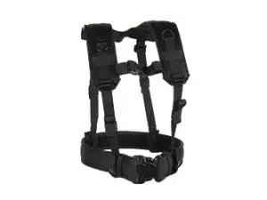 BH LOADBEARING SUSPENDERS/HRNS BLK