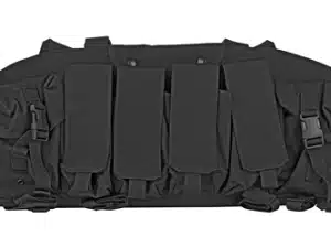 BH CMDO CHEST HRNS BLK
