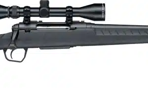 SAVAGE AXIS XP 243 20" COMPACT - THREADED W/3-9X40 BLACK/BLACK