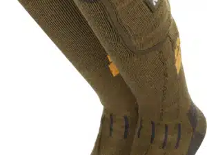MUDDY NUCLEUS HEATED SOCKS - BROWN CLAY LARGE/X-LARGE