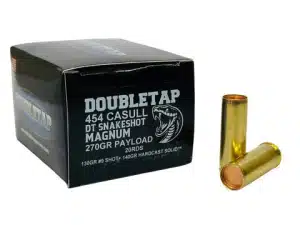 Double Tap DT SnakeShot Handgun Ammunition 454 Casull 270gr Snake Shot 1300 fps 20/ct