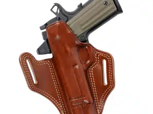 Galco Combat Master 2.0 Belt Holster for 4.25" 1911 With or Without Red Dot Tan RH