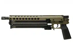 Kel-Tec KP50 Pistol 5.7x28mm 50rd Magazines(1) 9.6" Threaded Barrel Tan