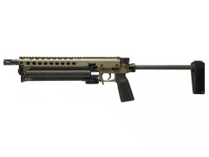 Kel-Tec KP50 Pistol 5.7x28mm 50rd Magazines(2) 9.6" Threaded Barrel Brace Tan Jungle Clip