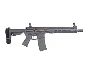 LWRC ICMKII Pistol 5.56mm 30rd Magazine 12'' Barrel Black w/SBA3 Brace