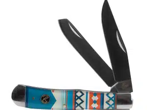 ABKT Roper Trapper Sunset Series Knife 2 Blades