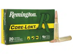 Remington Core-Lokt Rifle Ammunition 7mmx57 Mauser 140 gr PSP 2660 fps 20/ct