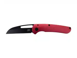 SOG Knives Escape FL Folding Knife 3" Sheepsfoot Blade Red Black