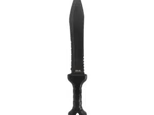 SOG Phantom Strike II Machete Fixed Knife 12-3/5" Spear Point Blade Black