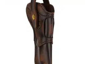 1791 Single Action Rimfire Revolver Belt Holster Size 6.5 Vintage Ambi