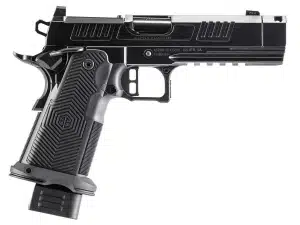Alpha Foxtrot AF1911-ROMULUS Handgun 9mm Luger 20rd Magazines(5) 4.25'' Threaded Comp Barrel Black polished DLC