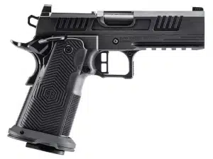 Alpha Foxtrot 1911 Romulus 10mm Auto 17rd Magazines(2) 4.25" Bull Ramped Barrel MOS DLC Black