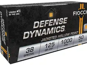 FIO 38SP 125GR DEFENSE JHP 50R