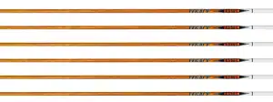EASTON ARROW 6.5 CARBON LEGACY - 600 4" FEATHER LEFT HELI. 6PK