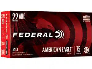 FED AM EAGLE 22ARC 75GR TMJ 20/200
