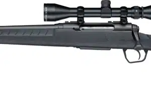 SAVAGE AXIS XP 243 20" LH - COMPACT THREADED BLACK/BLACK
