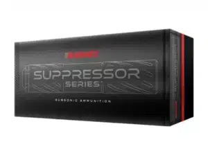 Barnes Suppressor Series Sierra MatchKing Ammunition 8.6 Blackout 300gr HPBT 1025 fps 20/ct