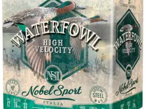 Nobel Sport Steel Waterfowl High Velocity Shotshells 12ga 3" 1-1/8oz 1500 fps #2 25/ct