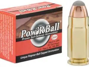 Glaser Pow'RBall Handgun Ammunition .357 SIG 100 gr JHP 1600 fps 20/ct