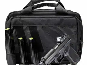 Rost Martin RM1F Tactical Bundle 9mm Luger 17rd (3) & 24rd (1) Magazines 4.5" Threaded Barrel Black Red Dot Optic Bag