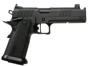 Tisas 1911 Duty 9 DS Comp Handgun 9mm Luger 17rd Magazines(2) 5" Compensated Barrel QPQ Finish