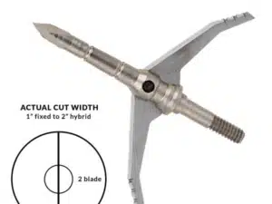 Dead Ringer Just Nasty 2.0 Broadhead Carbon Steel 100/125 Grain 2.0 Cut