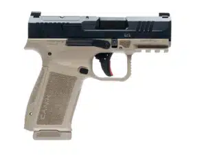 DEMO Canik Mete MC9L Handgun 9mm Luger 17rd Magazine 3.18" Barrel Optic Ready Black Slide FDE Frame